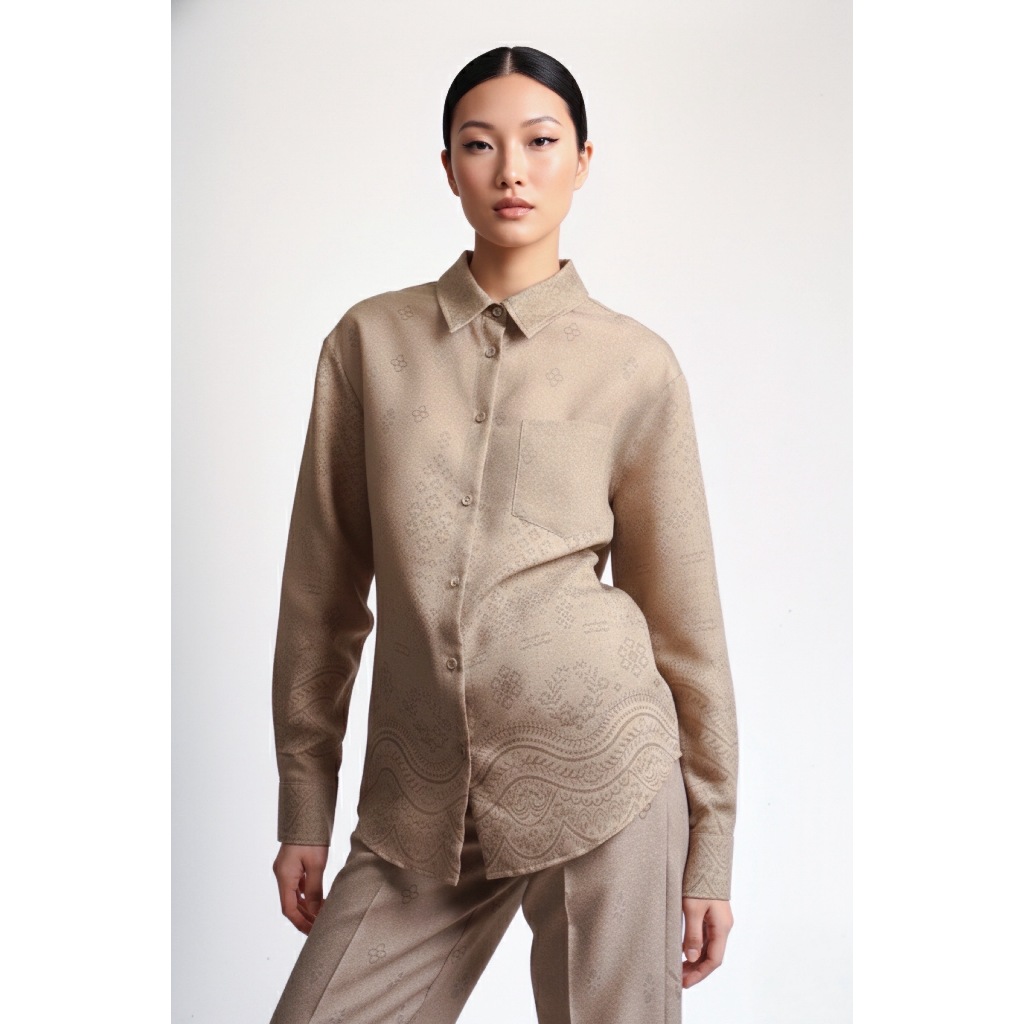 MMCHIC - JACQUARD SHIRT