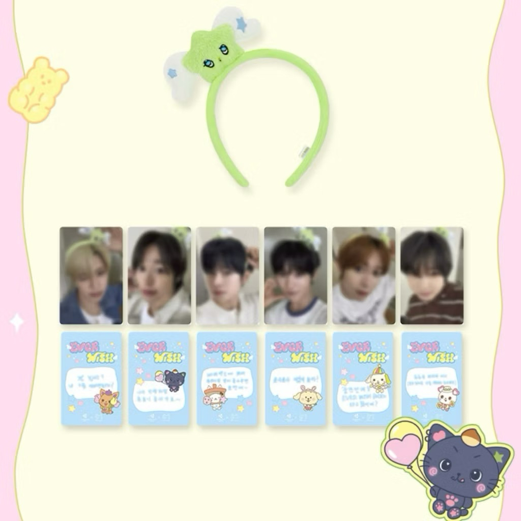 พร้อมส่ง  EVERWISH NCT WISH EVERLAND MD - WICHU HAIRBAND