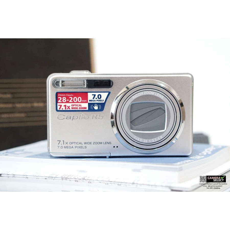 กล้อง Ricoh Caplio R5 ดิจิตอลคอมแพค ครบกล่อง thumbnail 3