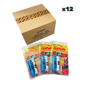 (ยกโหล) กาวมหาอุด EPOXY PUTTY 100g กาวดินน้ำมัน ซิลิโคนอีพ๊อกซี่ มหาอุต EpoPutty Alteco ครอบจักรวาล ติดสารพัด