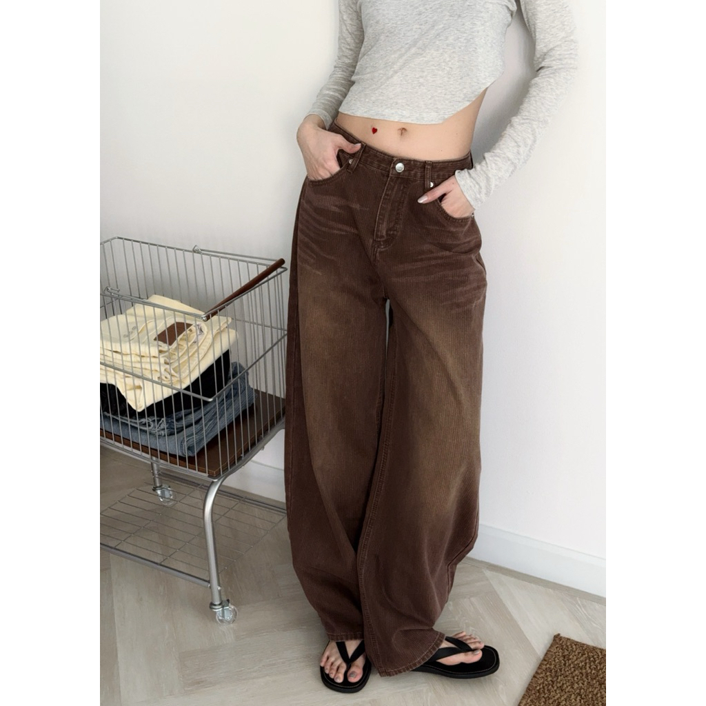 Roomry.n -  Loft jeans กางเกงยีนส์ทรงกระบอกใหญ่ รูปที่ 7