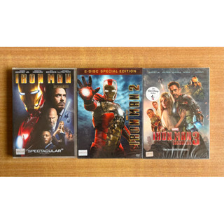 DVD : Iron Man ภาค 1, 2, 3 ไอรอนแมน [มือ 1] Marvel / Robert …