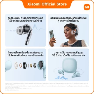 REDMI Buds 6 Play/6 Active/8 Active/8 Lite|หูฟัง|หูฟังไร้สาย|ชาร์จเร็ว|เสียงชัดเจนสมจริงด้วยไดรเวอร์ไดนามิก
