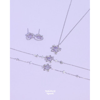 Braceletshouse 💜 เครื่องประดับเงินแท้ Viora 🌟💜 [E4]