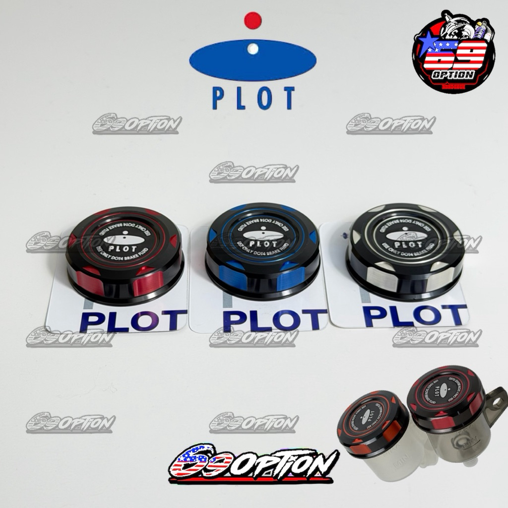ฝากระปุกน้ำมันเบรค PLOT แท้ Made in Japan