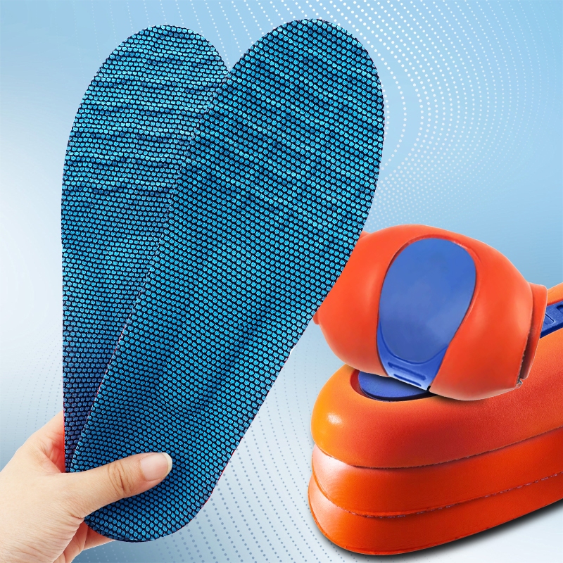 รองรับอุ้งเท้า แผ่นรองพื้นรองเท้าออร์โธปิดิกส์ รองช้ำ พื้นรองเท้า arch support Insole Men Women Shock absorbing Shoe pad