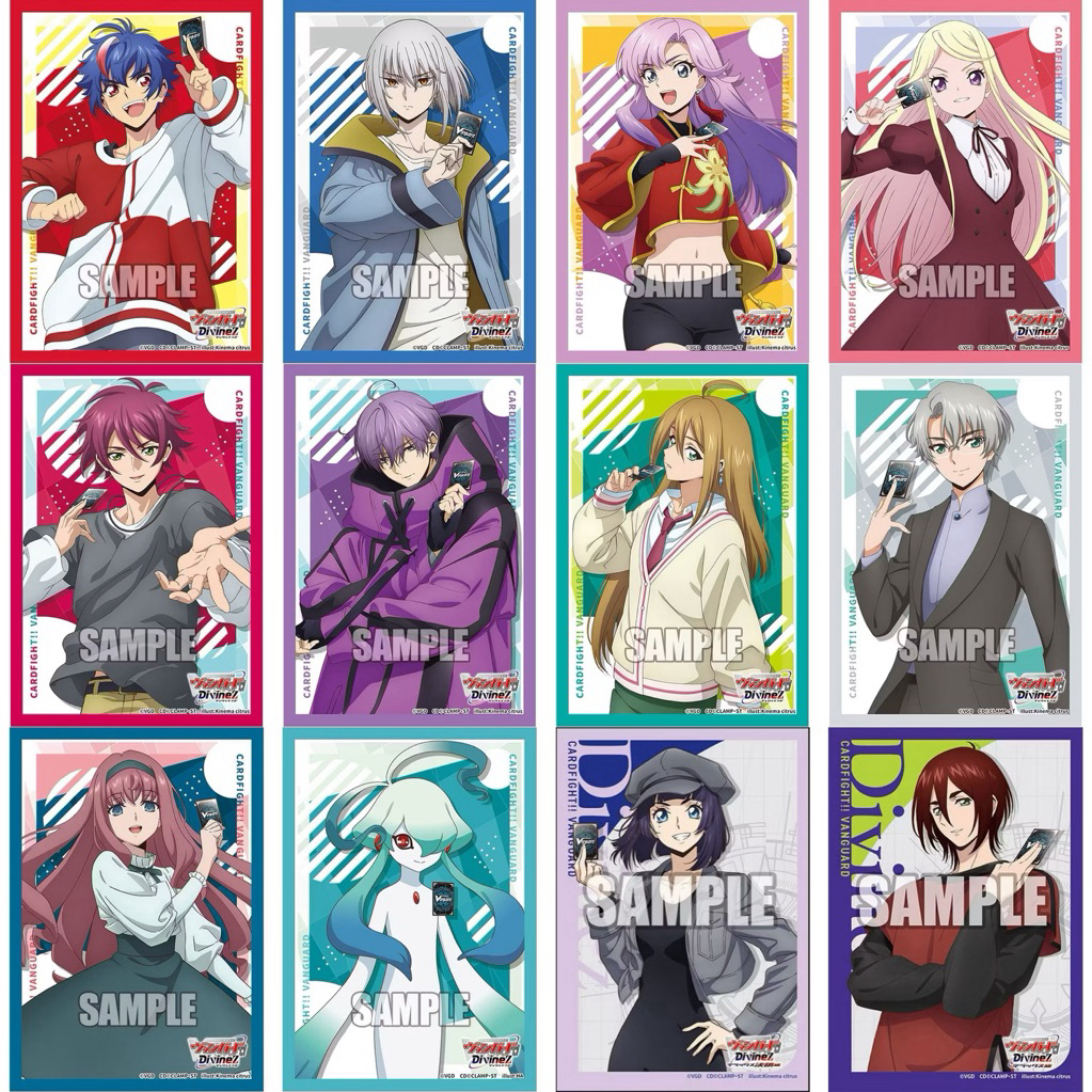 พร้อมส่ง❗️Vanguard Sleeve JP แยกซอง ไรด์ไลน์ ซองใส่การ์ด ซองคลุมสลีฟ แวนการ์ด D Bushir
