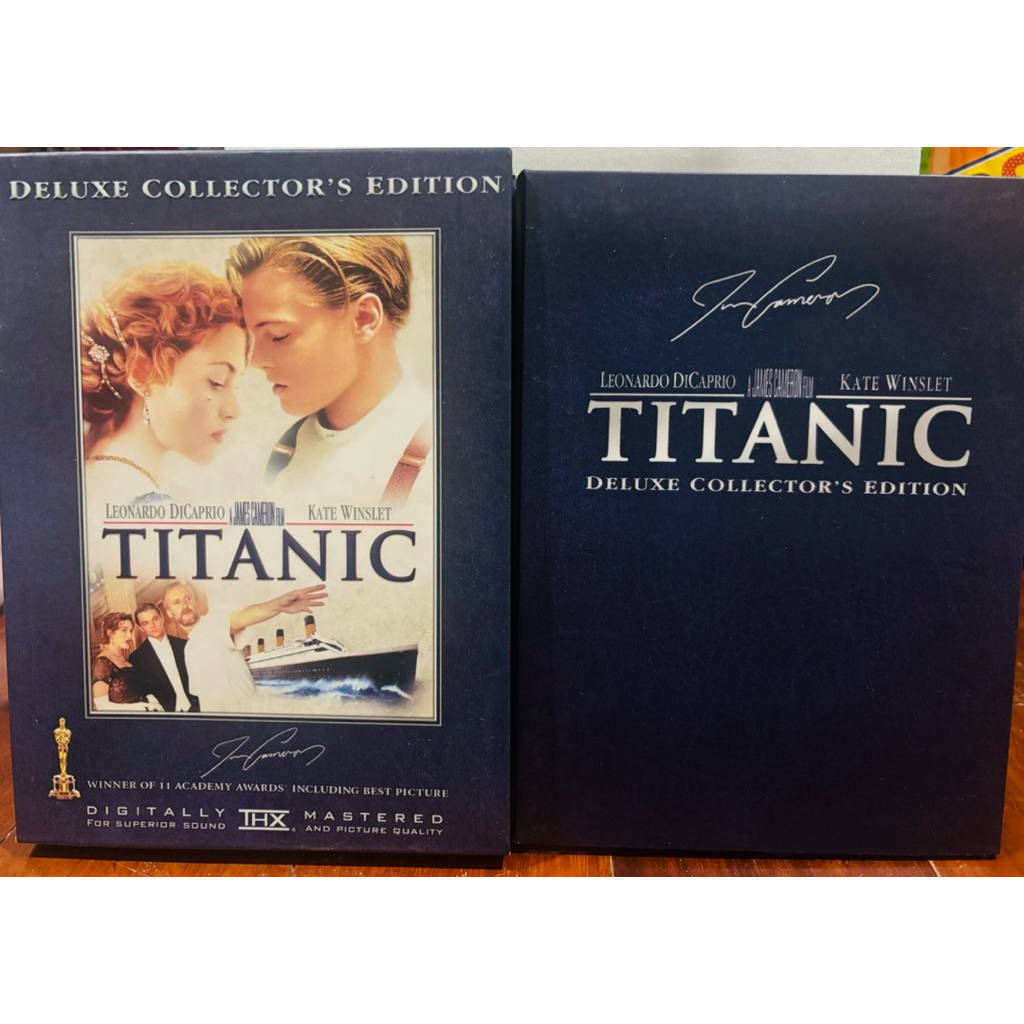 (สภาพดี) DVD Deluxe Collection’s edition Titanic ของแท้ พากษ์ไทย / ซับไทย Eng