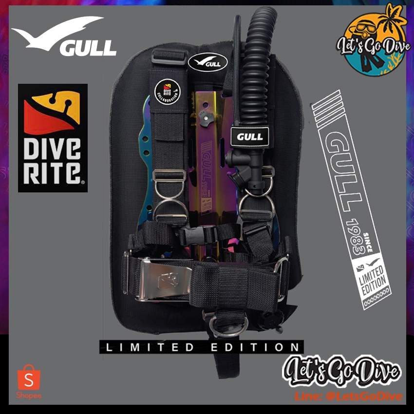 GULL x DIVE RITE - Special Edition Collaboration - BCD - อุปกรณ์ดำน้ำ SCUBA - ชุดดำน้ำ