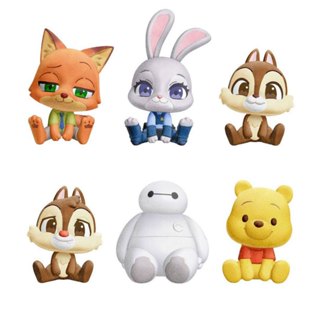 **ของแท้ ครบชุด 6 แบบ** Mofu-Kyun Sitting Doll Disney Charac…