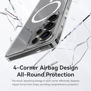 rock space เคส SAMSUNG /S26 Ultra Case /เคส Magnetic /เคสใส SAMSUNG /For SAMSUNG Galaxy S26 Ultra/S26 Plus/S26