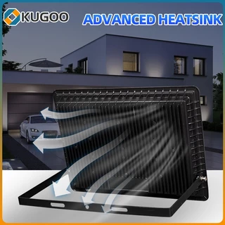KUGOO สปอตไลท์ LED Spotlight 2000W โคมสปอร์ตไลท์ ไฟสว่าง แสงขาว กันน้ำ กันฝุ่น IP68 ไฟกลางแจ้ง ไฟสวน
