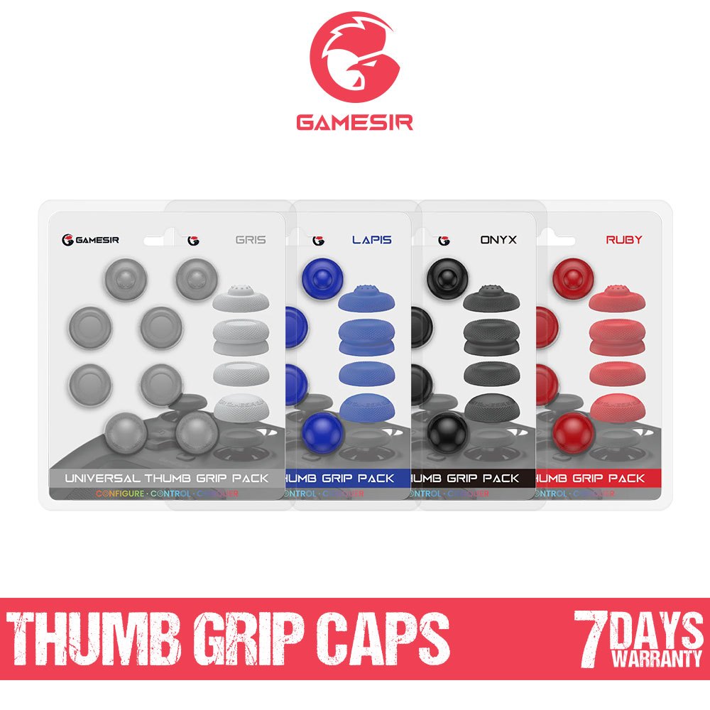 GameSir Thumb Grip Caps ปุ่มยางเสริมจอยสติ๊ก ใช้งานกับ GameSir เกือบทุกรุ่น (ยกเว้นรุ่น X2/X3)