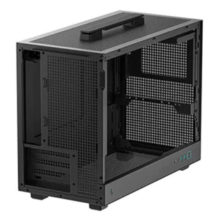 CASE DEEPCOOL ( CH160 PLUS M-ATX ) BLACK / WHITE [ M-ATX ]