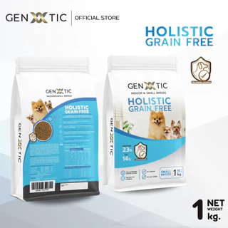 อาหารสุนัข Genetic Indoor & Small Breeds สูตรปลา ขนาด 1kg.