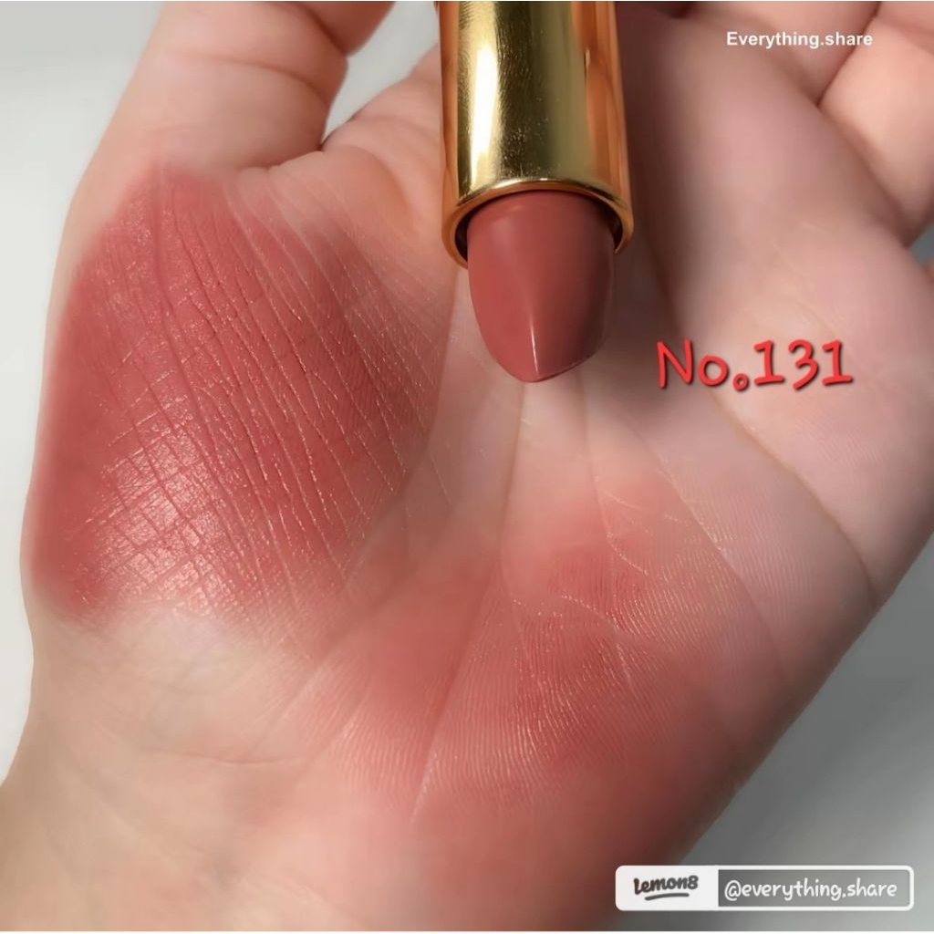 ลิป Revlon ลิปแท่งดำในตำนาน เบอร์ 131 Ginger Rose เนื้อ Cream