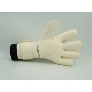 ถุงมือผู้รักษาประตู MATASPORT รุ่นท็อป King Cobra สีขาว-โฟมคอนแท็คสีขาว