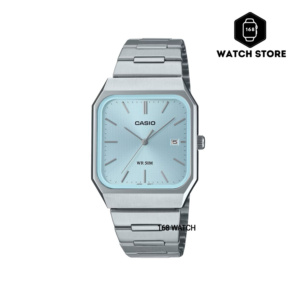 CASIO  นาฬิกาข้อมือ รุ่น MTP-B185D-2A2V ของแท้ ประกันศูนย์ 1 ปี