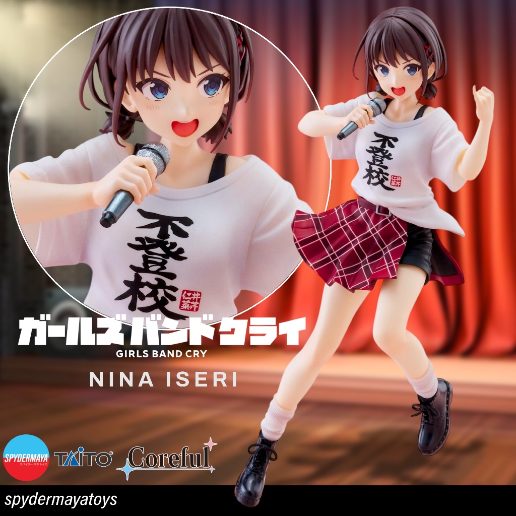 [พร้อมส่ง กล่องไม่สวย] ฟิกเกอร์ Nina Iseri Coreful - Girls Band Cry - TAITO