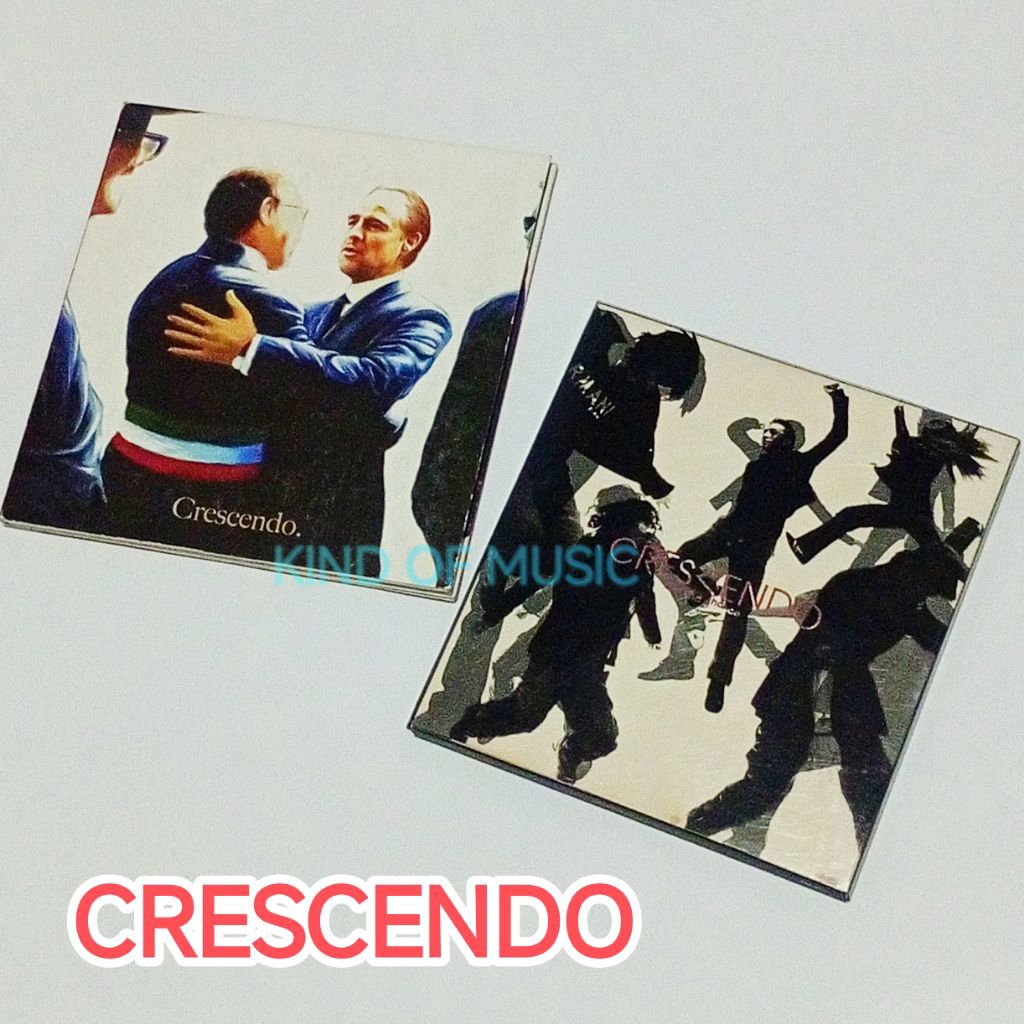 CD AUDIO : CRESCENDO อัลบั้ม 1.Cresendo 2.Second Chance ลิขสิทธิ์แท้ มือสอง