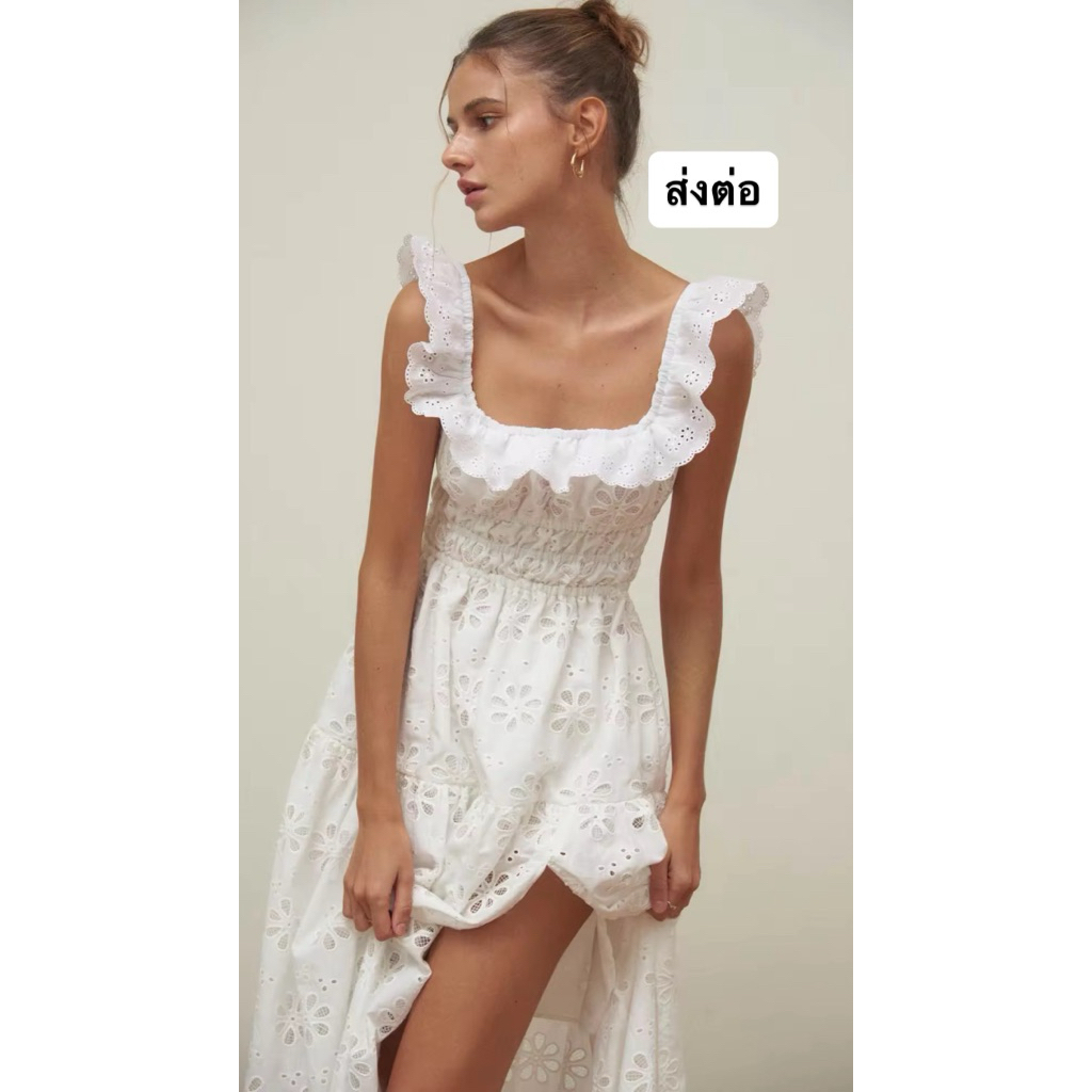 ส่งต่อเดรส adinalace dress แบรนด์ pleased