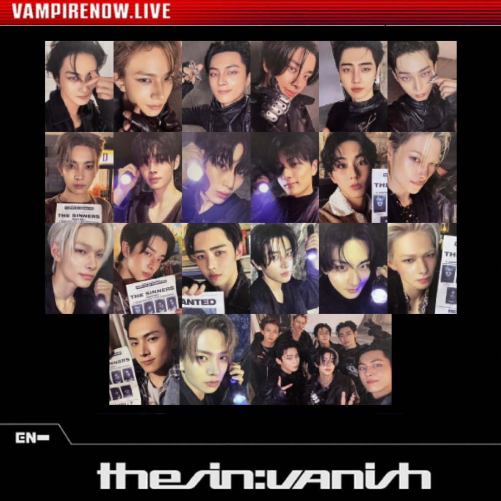 💙พร้อมส่ง ENHYPEN THE SIN : VANISH (Weverse Albums ver.)