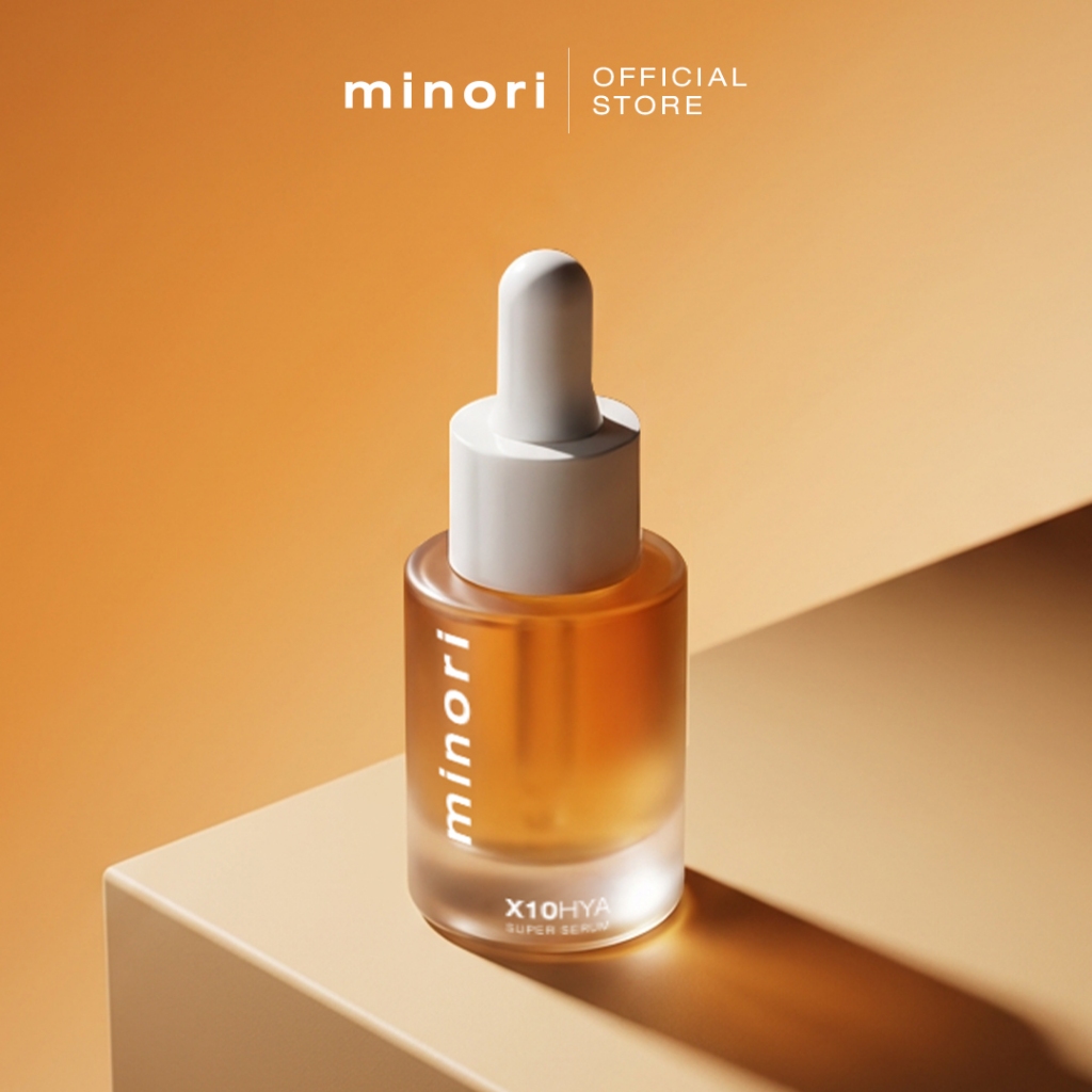 [ร้านค้าบริษัท] เซรั่ม ลดฝ้า ลดรอยดำ เห็นผลตั้งแต่ขวดแรก Minori x10 Hya Super Serum