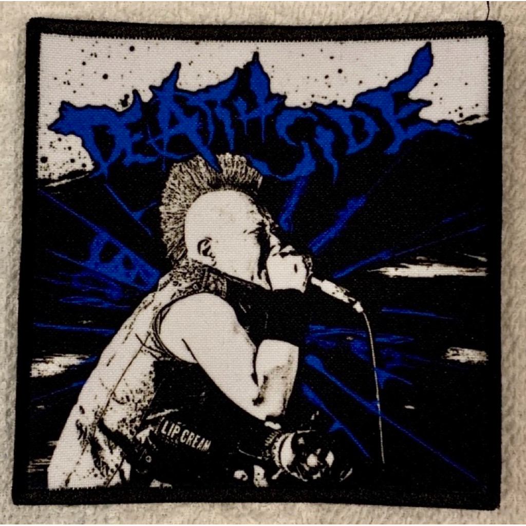 Punk Band💀Patch ติดเสื้อวง Death Side (Small Patch)🔥