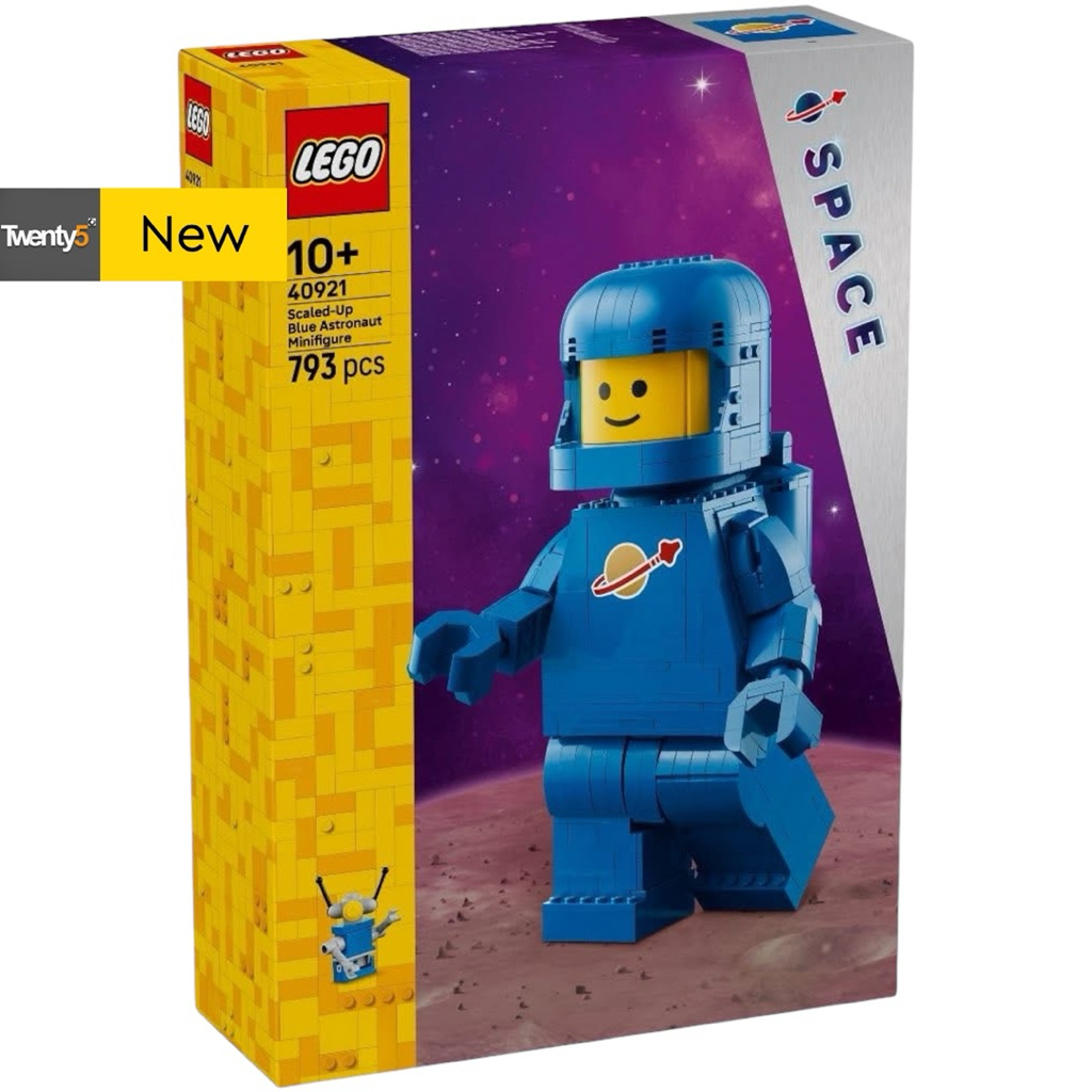 Lego Minifigures 40921 Up-Scaled Blue Astronaut Minifigure