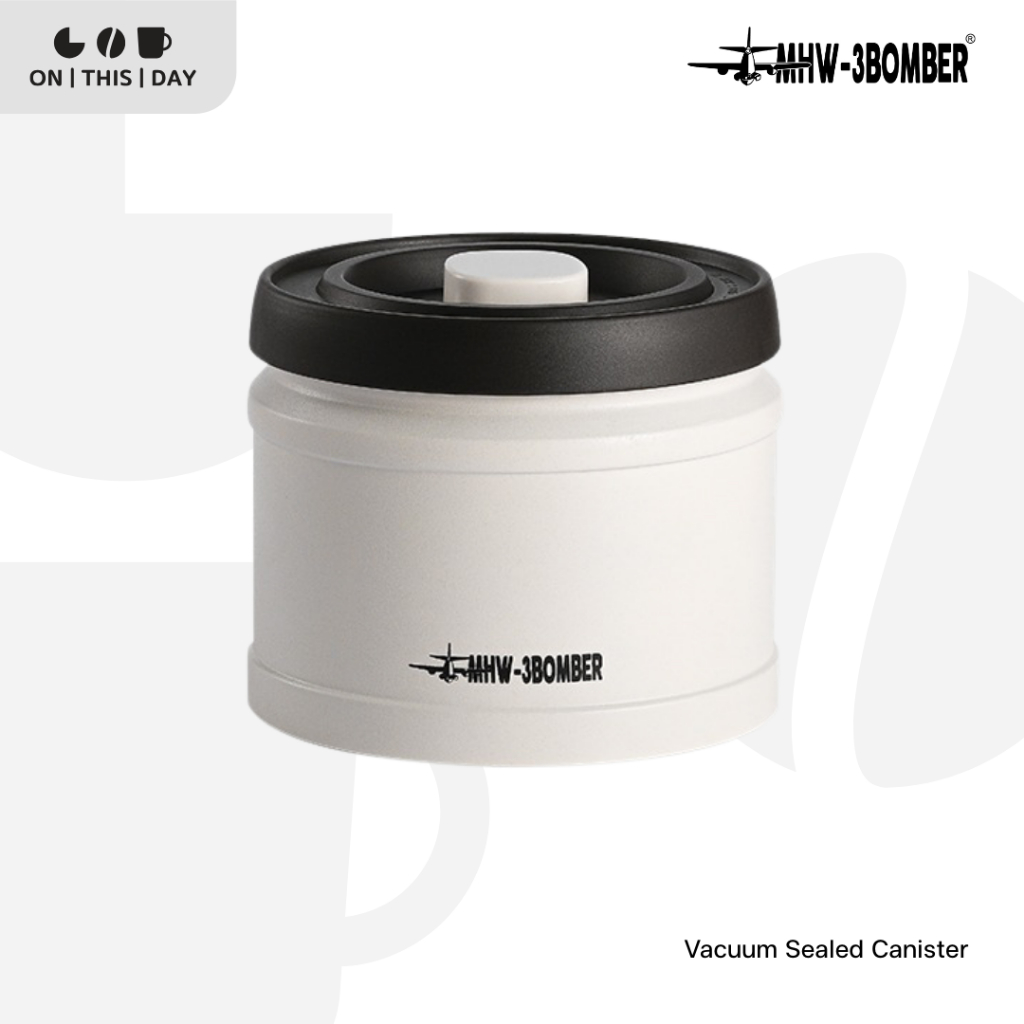 MHW-3BOMBER Vacuum Sealed Canister กระปุกเก็บเมล็ดกาแฟ ขนาด 750 ml
