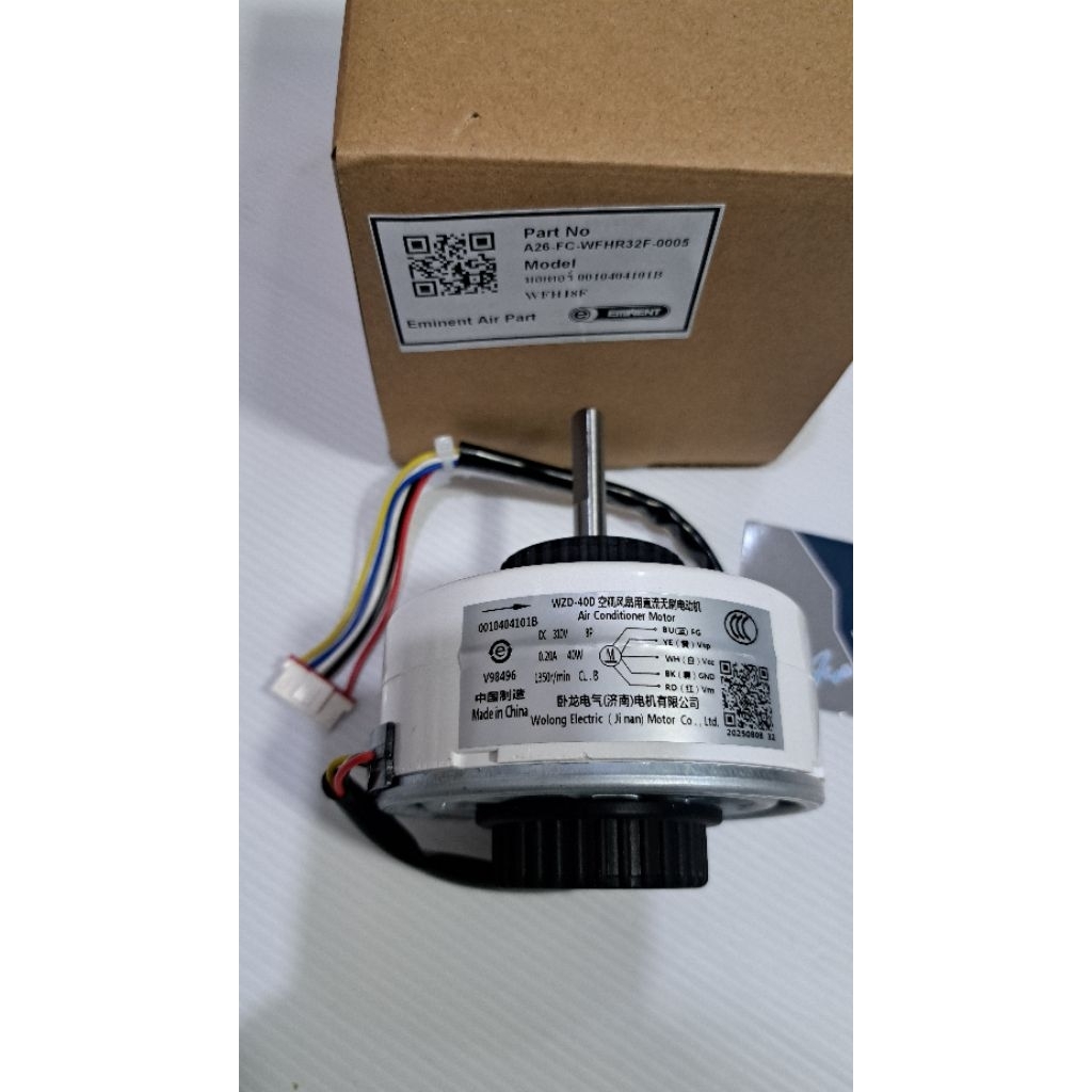 มอเตอร์คอยล์เย็น แอร์ eminent รุ่น WFH18F ของแท้