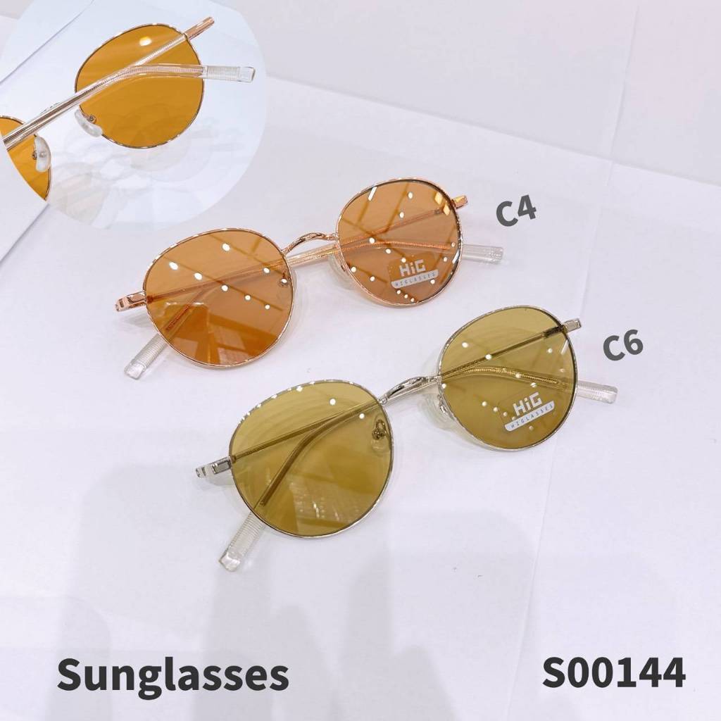 KKR SUNGLASSES X HIG แว่นตากันแดด S00144 เลนส์ป้องกันแสงUV วัสดุแข็งแรง ตัดสายตาได้ ใส่ได้ทุกโอกาส มีบริการเก็บปลายทาง