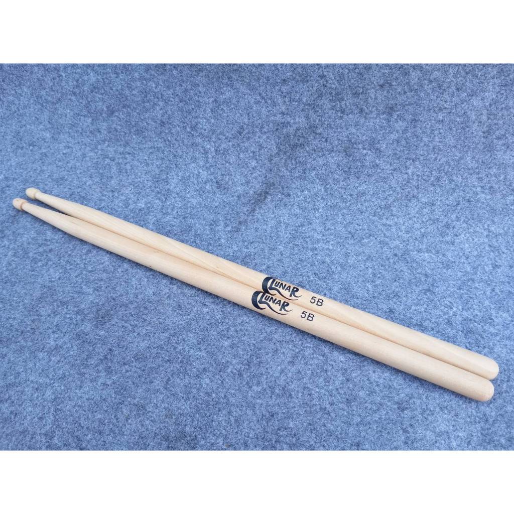 ไม้ตีกลอง ไม้กลองสแนร์ ยี่ห้อ Lunar เบอร์ 5B