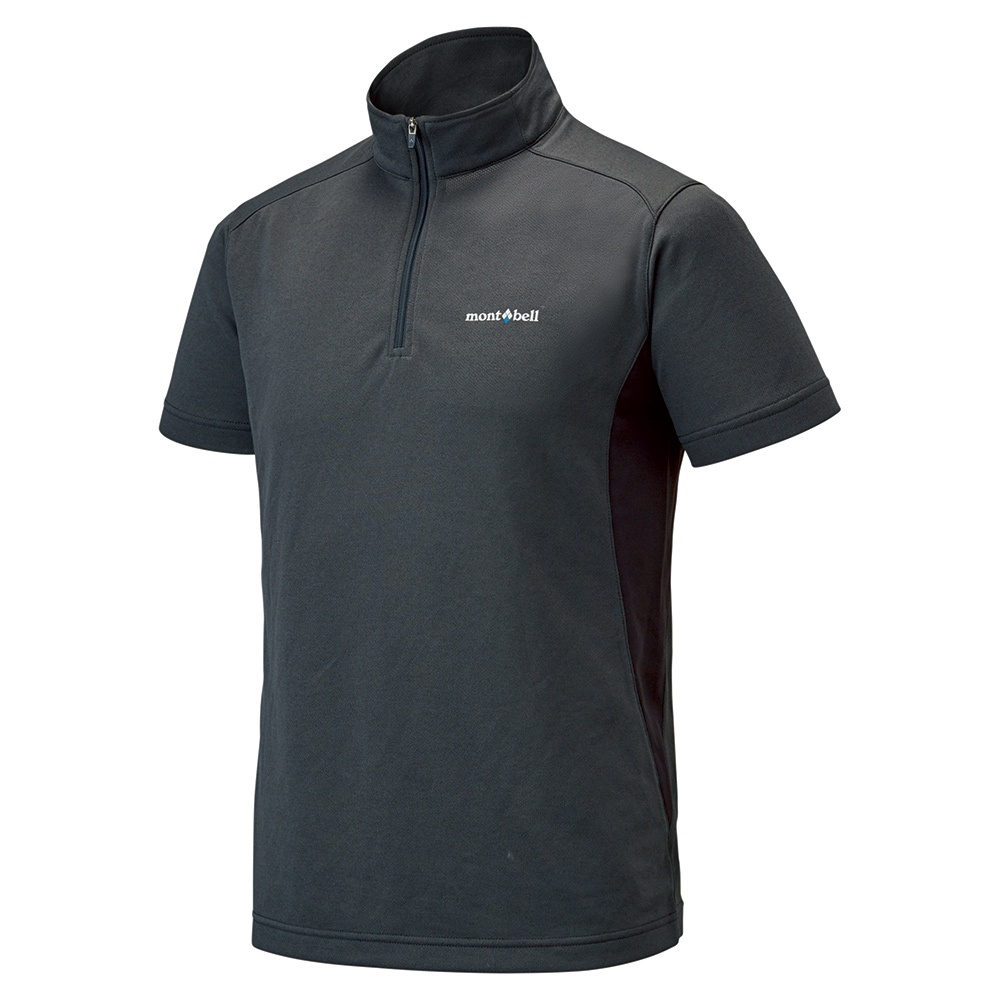 Montbell  เสื้อซิปแขนสั้น รุ่น 1114288 Wickron Zeo Short Sleeve Zip Shirt Men's