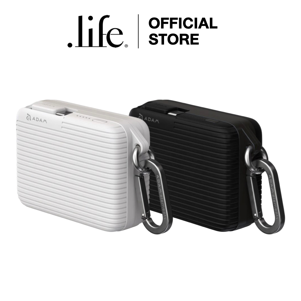 ADAM ELEMENTS แบตเตอรี่สำรอง Vionta T1 Travel ความจุ 10000 mAh กำลังไฟ 30W พร้อมสายชาร์จ | by Dotlife
