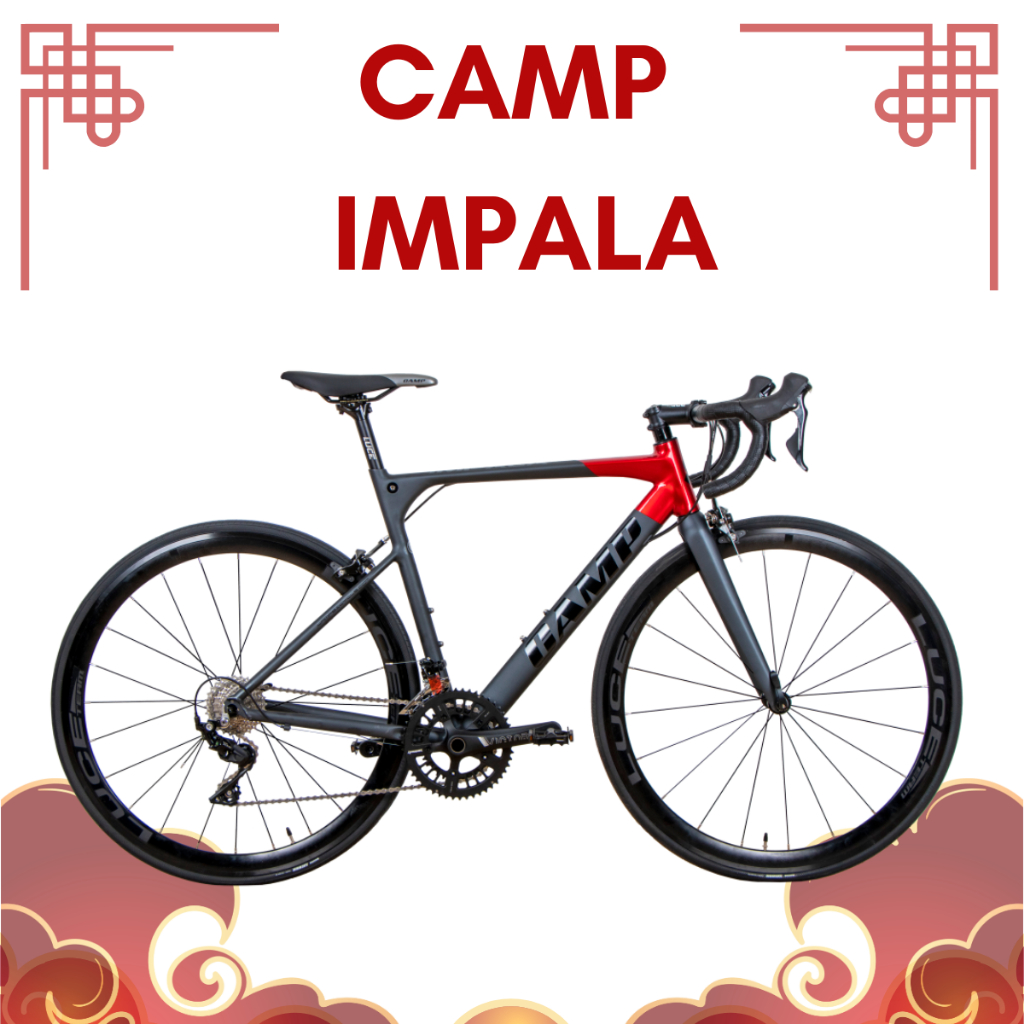 จักรยานเสือหมอบ CAMP รุ่น Impala ชุดเกียร์ Shimano 105 22 Sp.