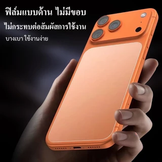 CXShop (024)ฟิล์มฐานเลนส์กล้อง+ฟิล์มด้านหลัง แบบด้าน สำหรับIPHONE 17 series