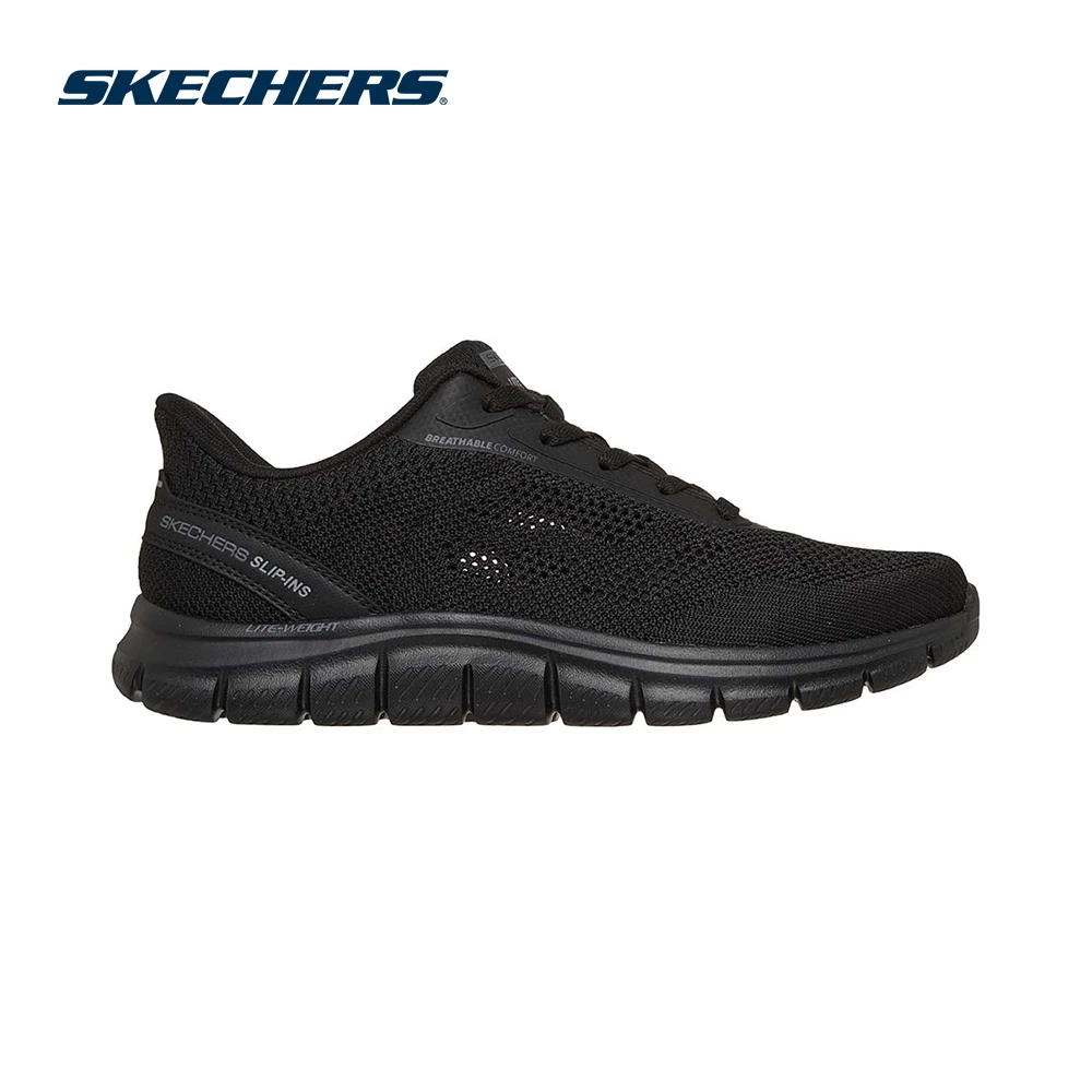 Skechers สเก็ตเชอร์ส รองเท้าลำลองผู้ชาย Men Slip-Ins Sport Track Loriz Casual Shoes - 232966-BBK Memory Foam