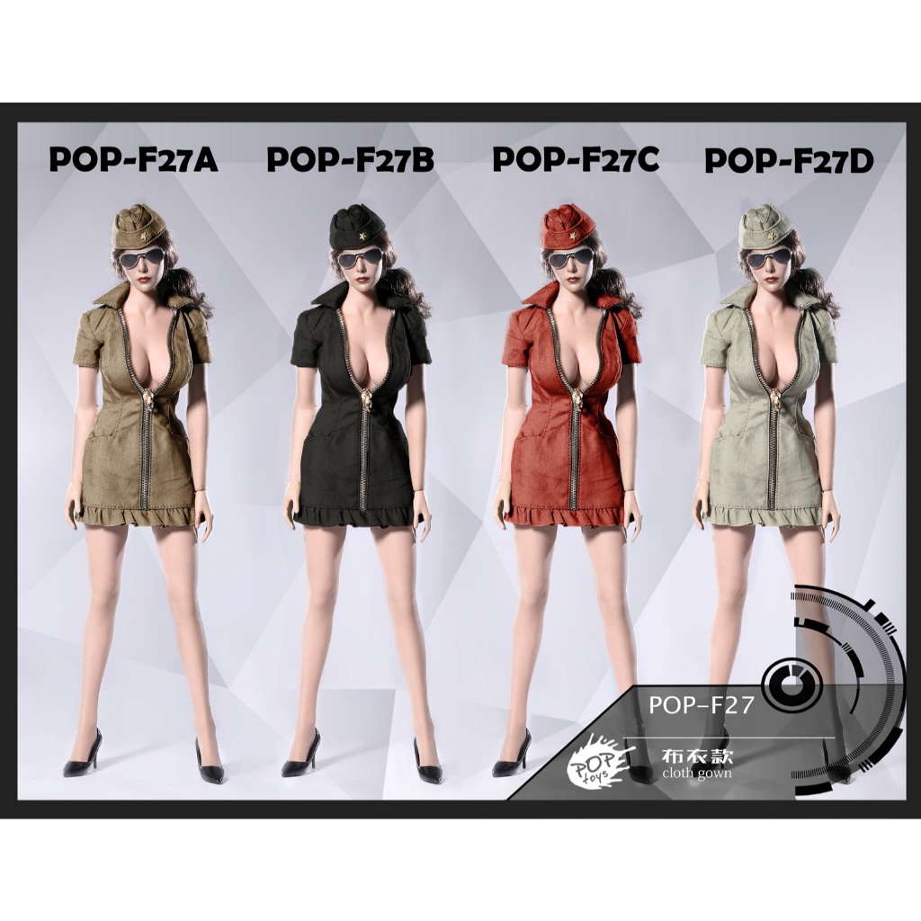 *POPTOYS F27 Sexy War women suit