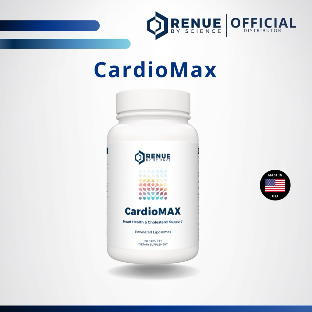 CardioMax (120 แคปซูล) RENUE BY SCIENCE ข้าวยีสต์แดง (Red Yeast Rice) + CoQ10 + Berberine