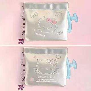 กระเป๋าใส่เหรียญแบบสปริง KT!!!KT ขนาดเล็ก พกพาสะดวก ดีไซน์น่ารัก ปิดเองอัตโนมัติ ลงตัวทั้งความสะดวกสบายและความปลอดภัย
