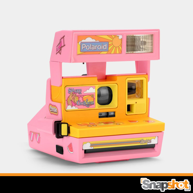 Polaroid 600 Malibu Barbie Instant Film Camera By Retrospekt ประกันศูนย์