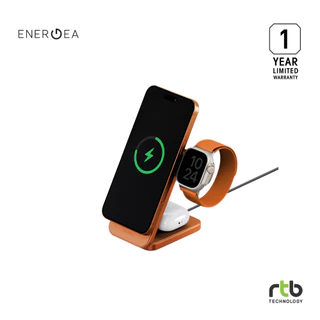 Energea MagTrio 2 (Qi2.2) / Plus (Qi2) แท่นชาร์จแม่เหล็กไร้สาย 3-in-1 Wireless Charging Stand