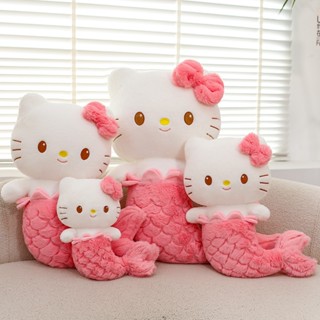 ส่งจากไทย💥Sanrio Kitty นางเงือกคุโรเมะ ตุ๊กตาของเล่นตุ๊กตาเม…