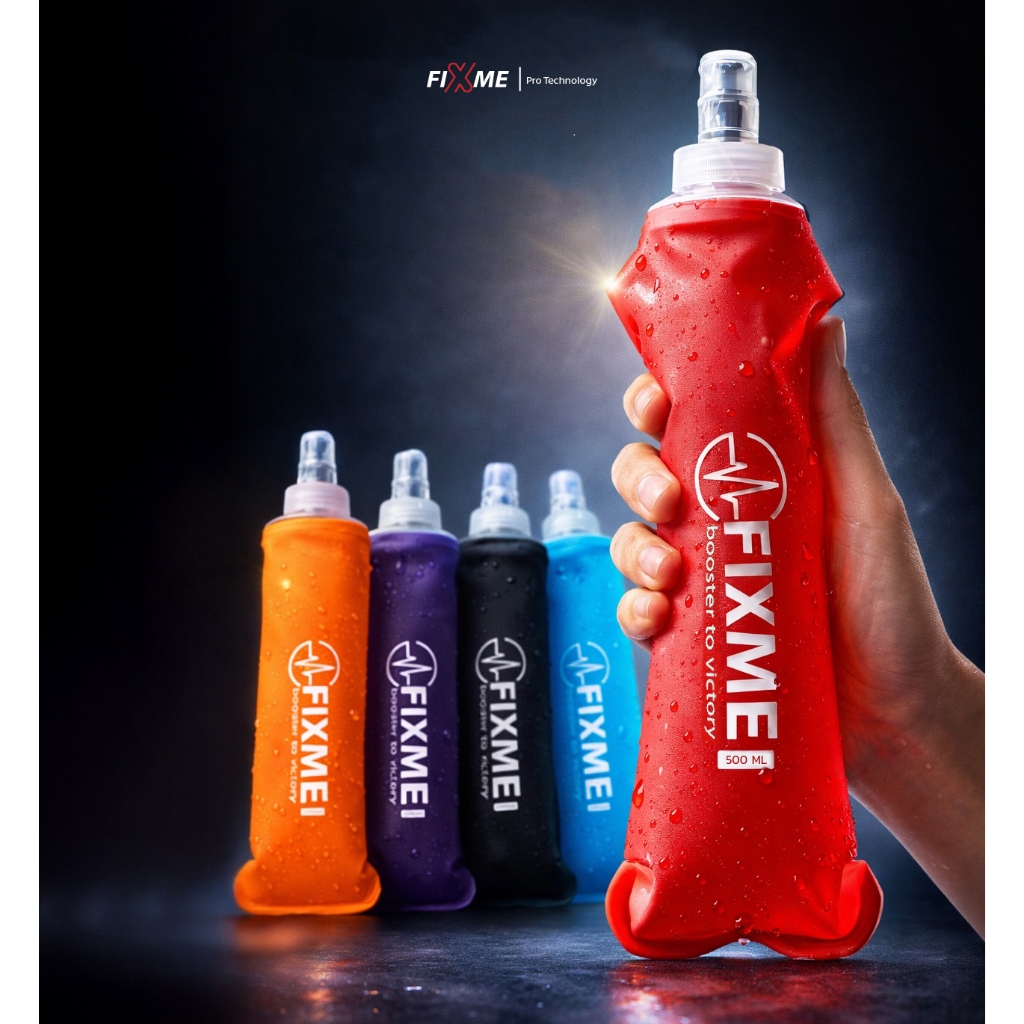 ขวดน้ำนิ่ม ขวดน้ำวิ่งเทรล 250ML  500 ML  เกรดพรีเมียม มาตรฐานยุโรป ขวดน้ำวิ่ง ขวดน้ำเทรล