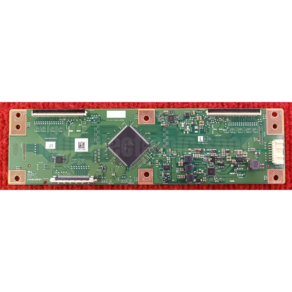 บอร์ดทีคอนทีวี SHARP รุ่น LC-45UA6500X พาสบอร์ด 1P-0171X00-40SB อะไหล่แท้ของถอด พร้อมติดตั้งใช้งาน