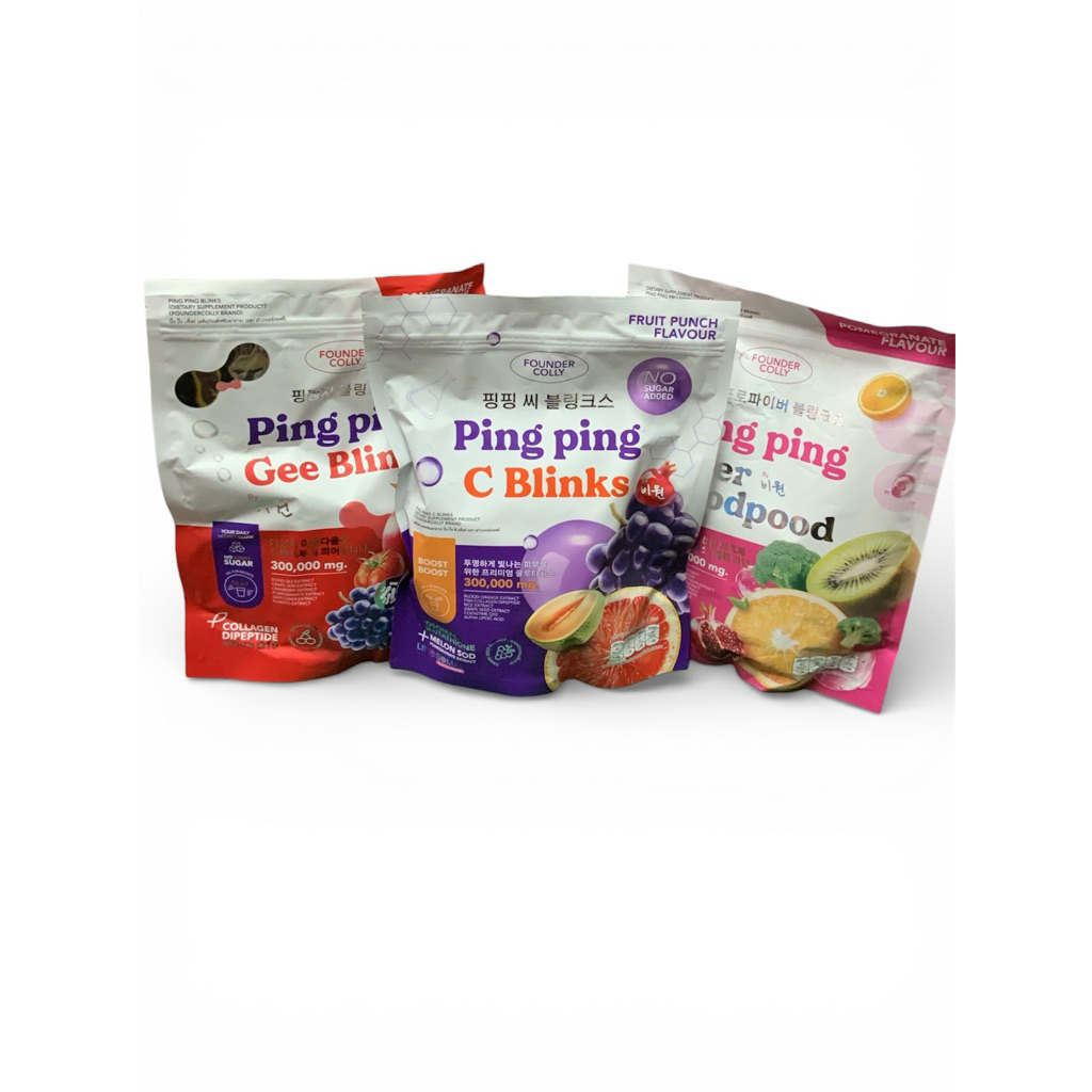 (พร้อมส่ง)Ping Ping C Blinks กลูต้าปิ๊งปิ๊ง ห่อใหญ่ 30 ซอง