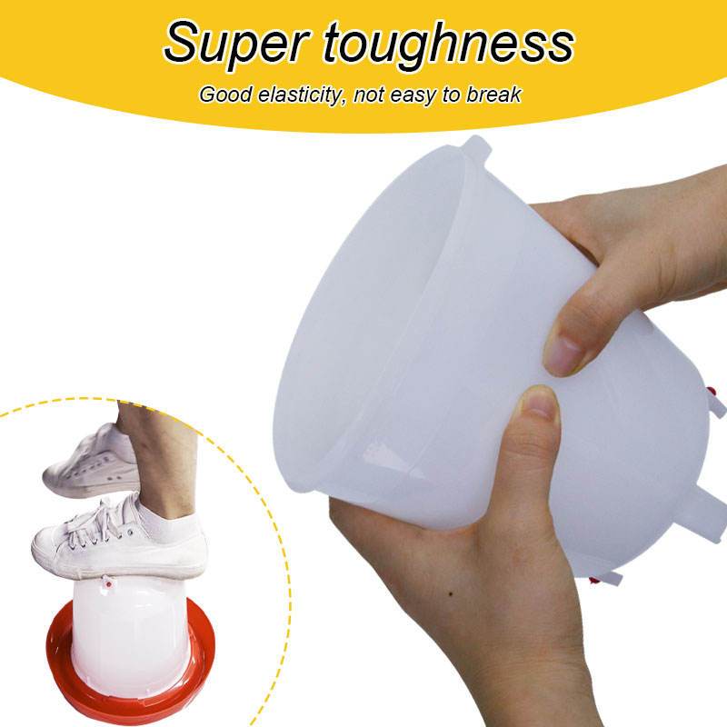 ขวดน้ำไก่ กระติกน้ำไก่ ที่ใส่น้ำไก่ ถังน้ำไก่ ขวดน้ำนก พลาสติกหนา สีแดง ขนาด ทนทาน 1.5L/2.5L/4L - รูปที่ 5