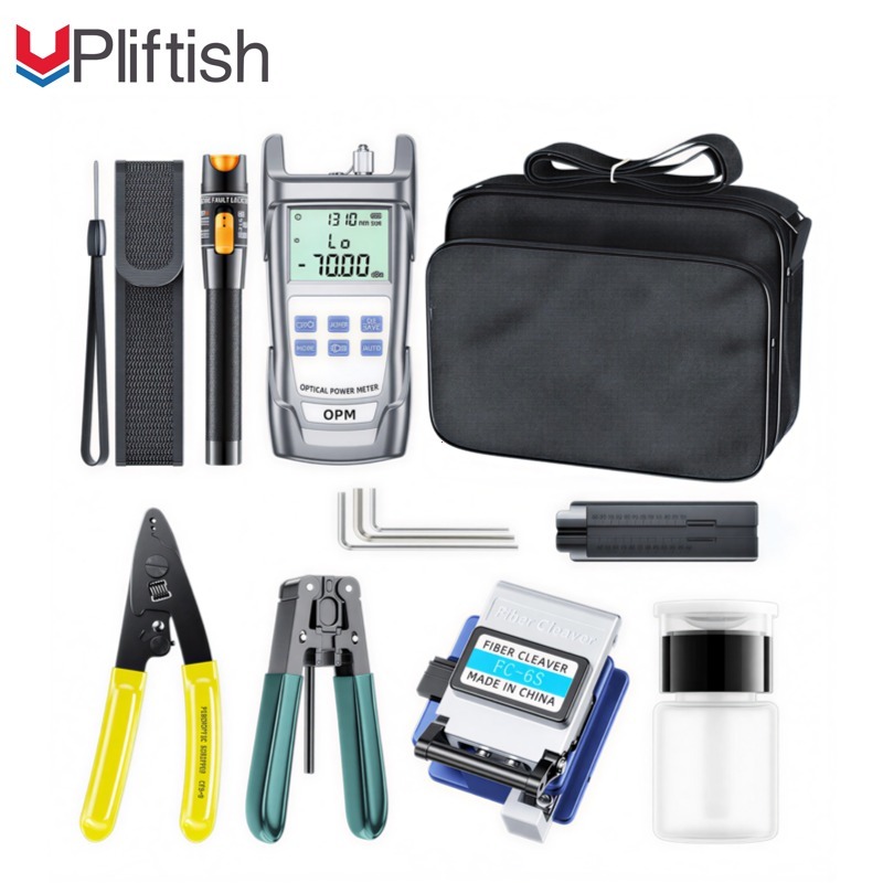 Upliftish ชุดเครื่องมือ FTTH ไฟเบอร์ออปติก 11-in-1