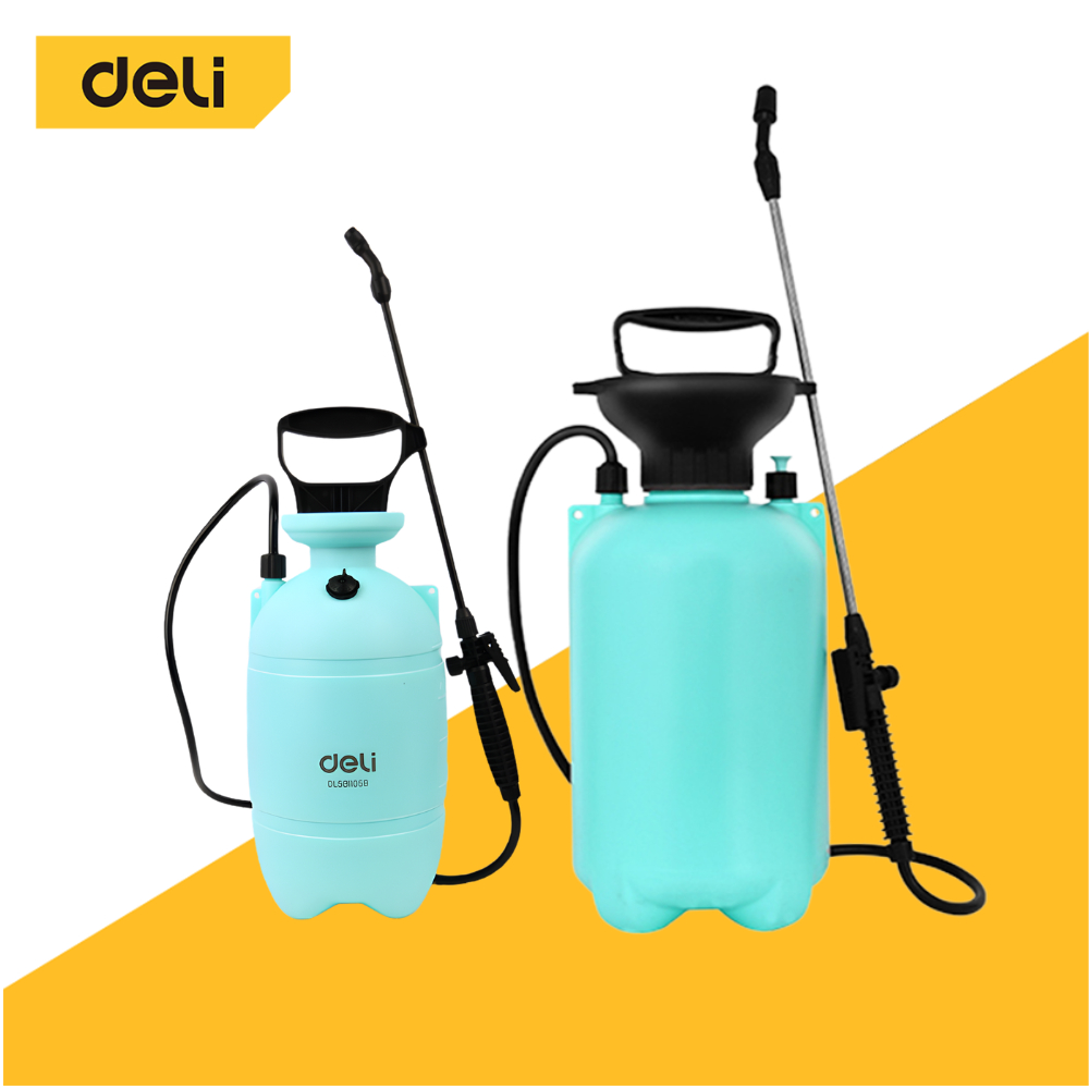 [ฟรีของแถม] Deli ถังพ่นยา ถังพ่นปุ๋ย กระบอกพ่นยา พ่นยาฆ่าเชื้อ ฉีดพ่นยาฆ่าเชื้อ 10ลิตร งอได้ 360องศา